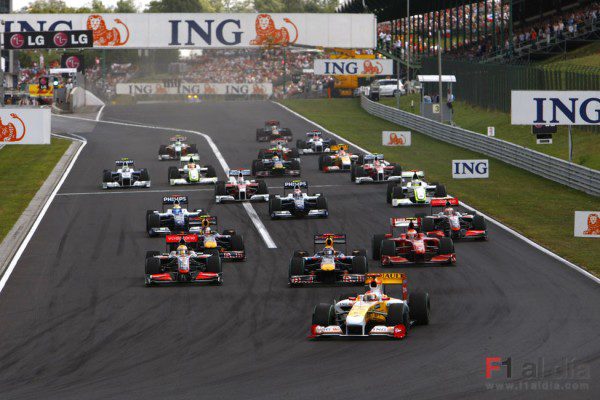 GP de Japón 2009: Parrilla de salida
