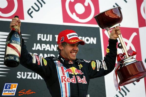 Victoria para Vettel y Button aún no es Campeón