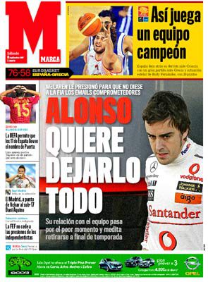 Alonso se retira (otra vez)