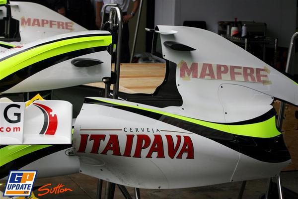 Dos patrocinadores más para Brawn GP en Brasil