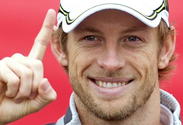 La comedida celebración de Jenson Button