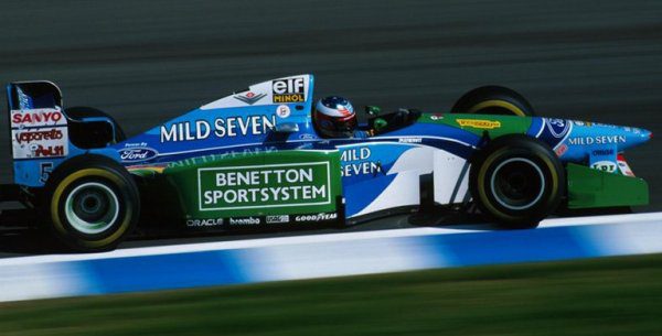 Sale a la venta en eBay el 'Benetton B194'