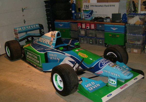 Sale a la venta en eBay el 'Benetton B194'