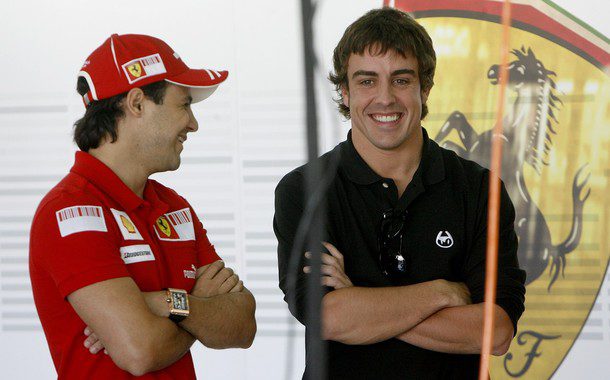 Massa: "No podía faltar a la fiesta de Ferrari"