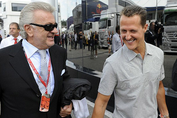 Schumacher se reunió con los jefes de Mercedes