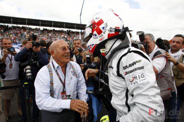 Button, también muy contento con la permanencia de Silverstone