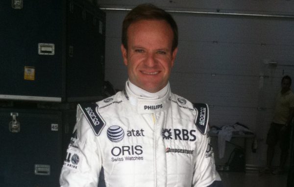 Barrichello ya viste los colores de Williams