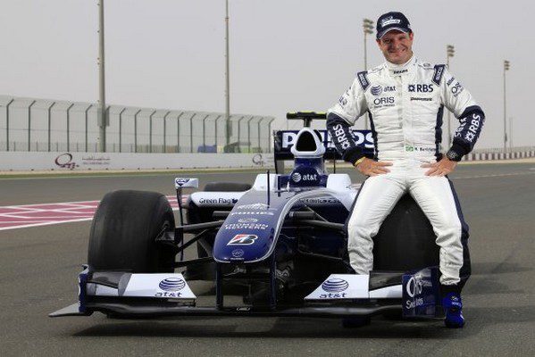 Barrichello se muestra contento con Williams
