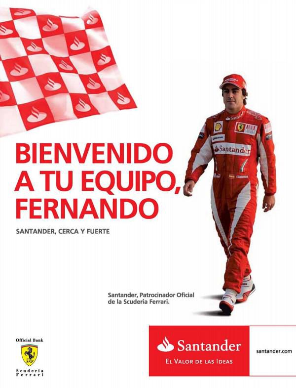 Un anuncio desvela cómo es el mono de Alonso