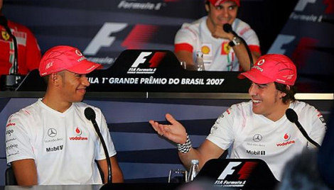 Hamilton: "Mi relación con Fernando es tan buena como siempre"