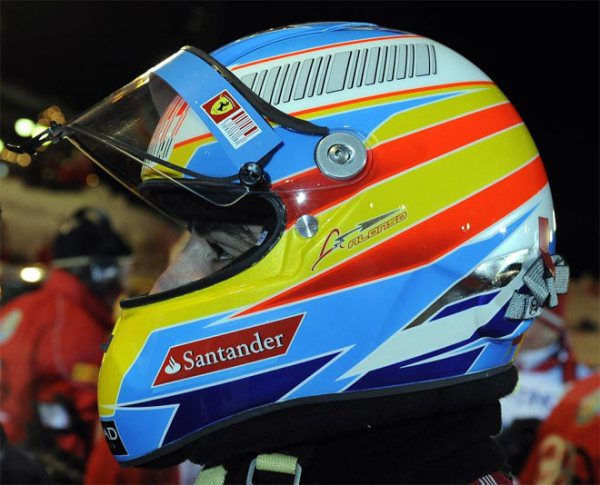 Nuevo casco para Fernando Alonso