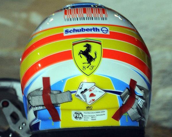 Nuevo casco para Fernando Alonso