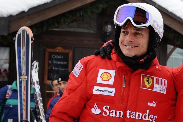 Fisichella celebra su primer cumpleaños como piloto de Ferrari