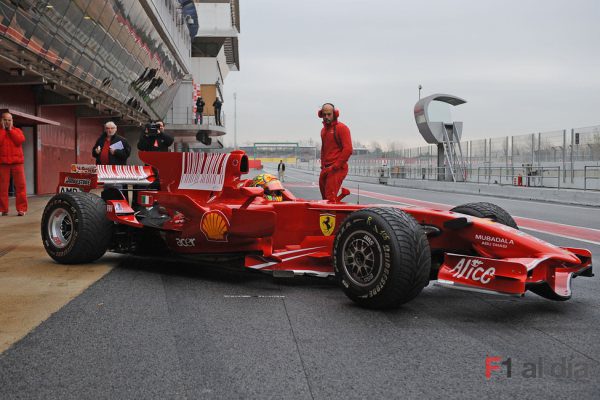 Massa probará este viernes con el F2008