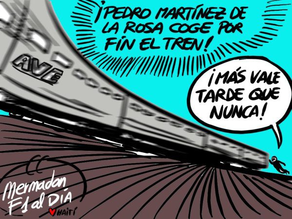 La viñeta (82): 'Coger el último tren'