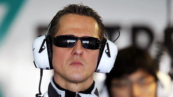 Schumacher no se separa de su médico