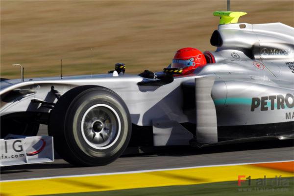Schumacher: "El ritmo ha sido más rápido de lo esperado"