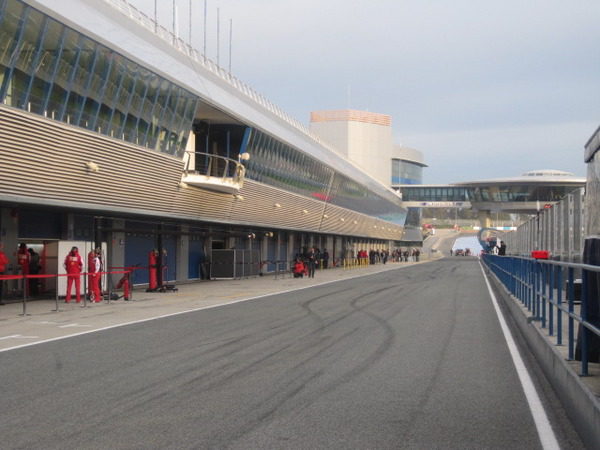 Un día en los entrenamientos con el equipo Williams