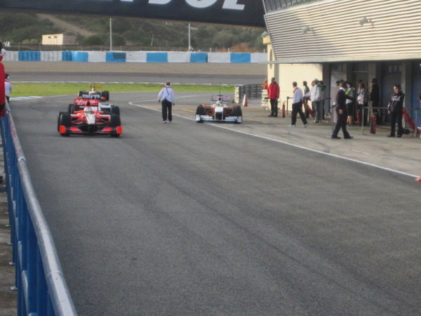 Un día en los entrenamientos con el equipo Williams