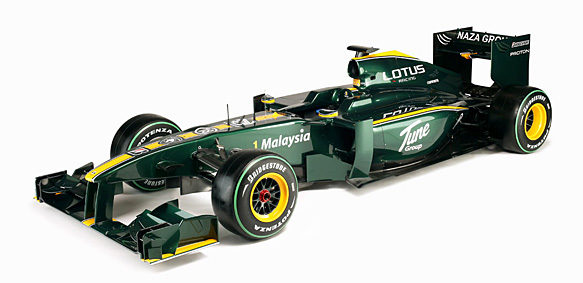 Lotus presenta su equipo