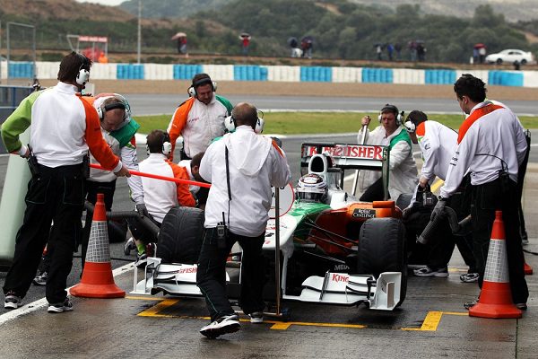Force India espera acabar quinto en el Campeonato