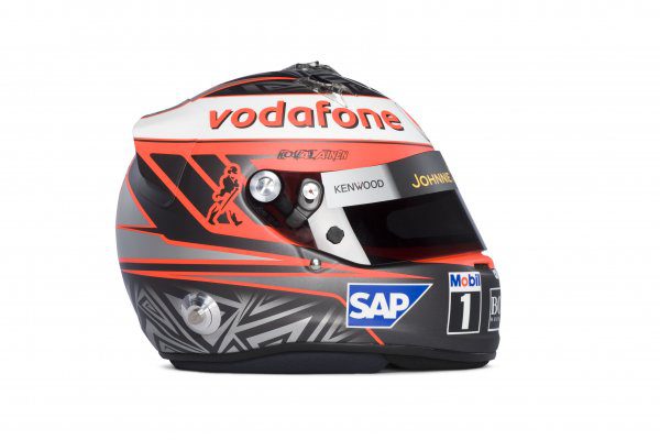 Así es el nuevo casco de Heikki Kovalainen