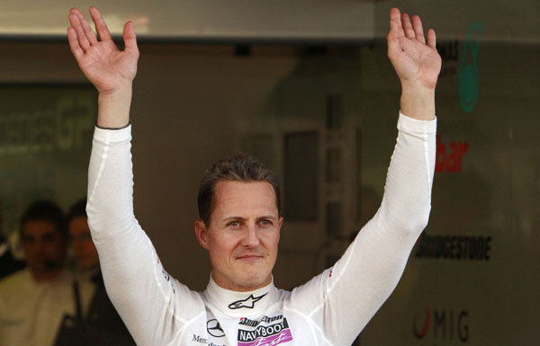 Schumacher: "Me encanta esta lucha"