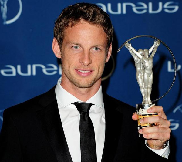 Button y Brawn GP triunfan en los premios Laureus