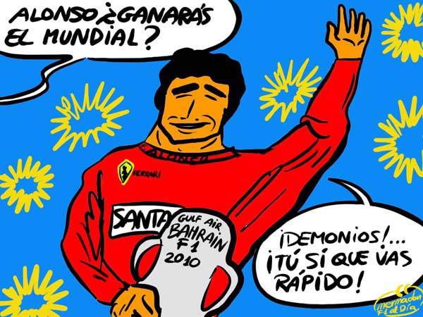 La viñeta (91): 'Tú si que vas rápido'