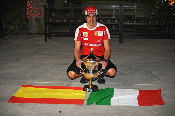 Alonso: "Estoy muy feliz por este éxito"