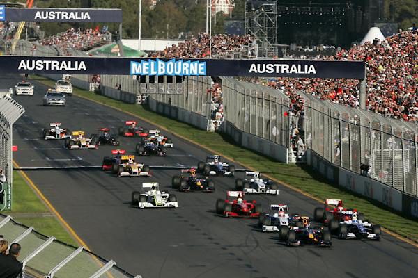 Así se prepara Albert Park para acoger la F1