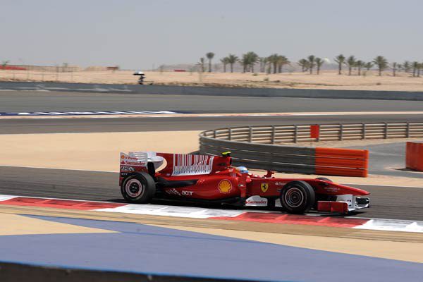 Ferrari fue 10Kg mas pesado que el Red Bull en Bahrein