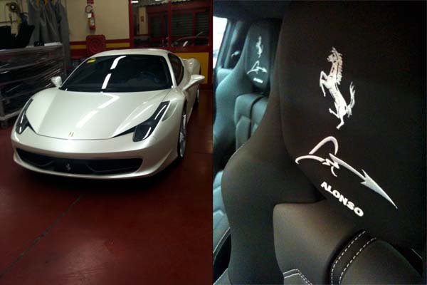 Los nuevos coches de Alonso: Ferrari 458 Italia y Maserati GranCabrio