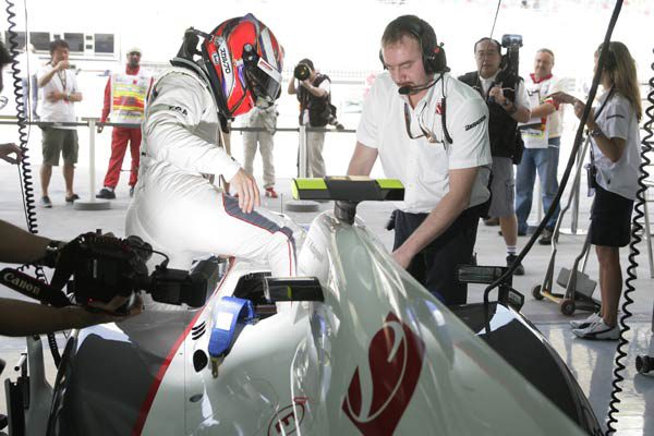 Kobayashi aprendió el circuito de Albert Park en el simulador de Toyota