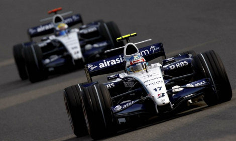 Rosberg y Nakajima pilotarán el Williams de 2008