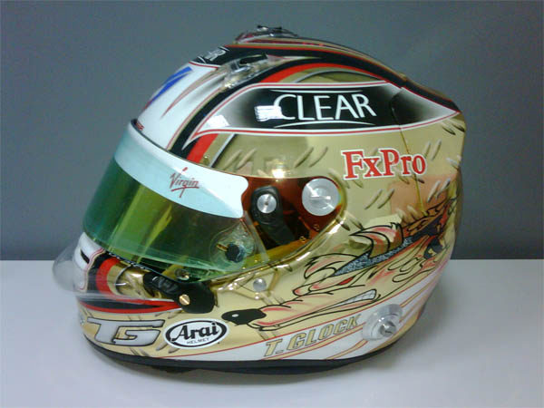 Barrichello estrena casco en Australia