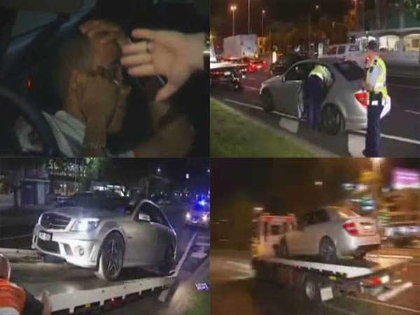 Vídeo: El 'affair' de Hamilton con la policía australiana