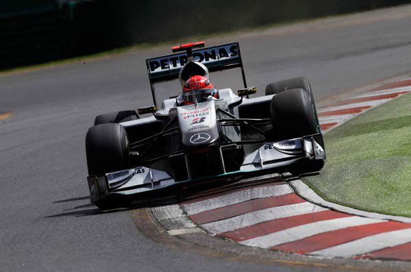 Schumacher: "Llegamos a ir más rápido que la cabeza de carrera"