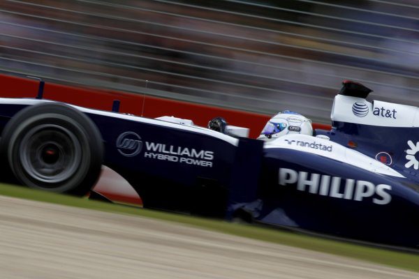 Williams introduce mejoras en el FW32 para Malasia