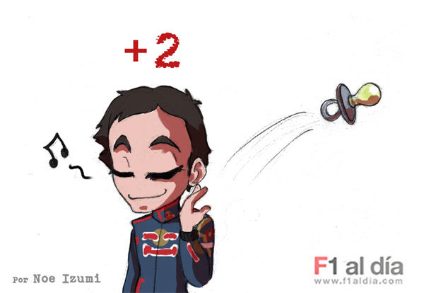 Los chibis (5): 'Los dos primeros puntos de Alguersuari'