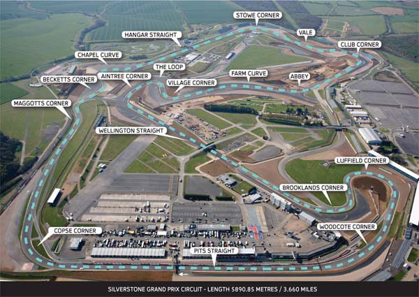 Silverstone presenta su nuevo trazado: Arena