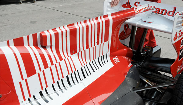 Ferrari probó su 'F-Duct' en Vairano