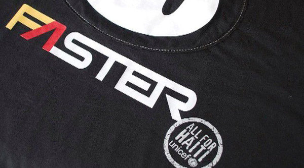 'Faster' lanza una serie de camisetas benéficas por Haiti