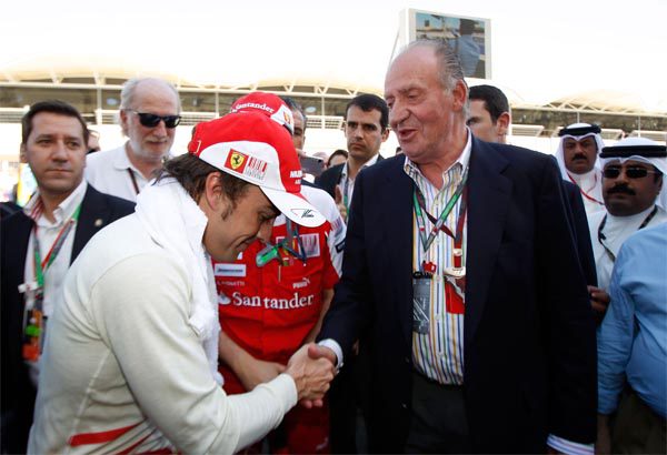 El Rey Don Juan Carlos no acudirá al GP de España 2010