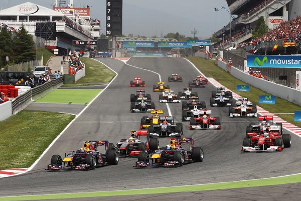 Victoria para Webber y podio para Alonso en el GP de España 2010