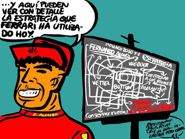 La viñeta (113): Alonso sorprende a todos