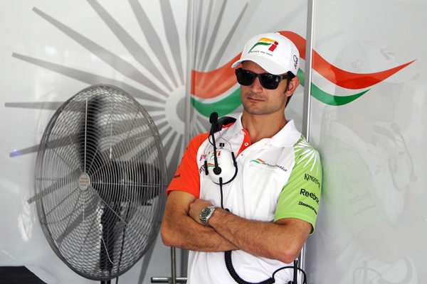 Liuzzi, confía en mantener su puesto en Force India