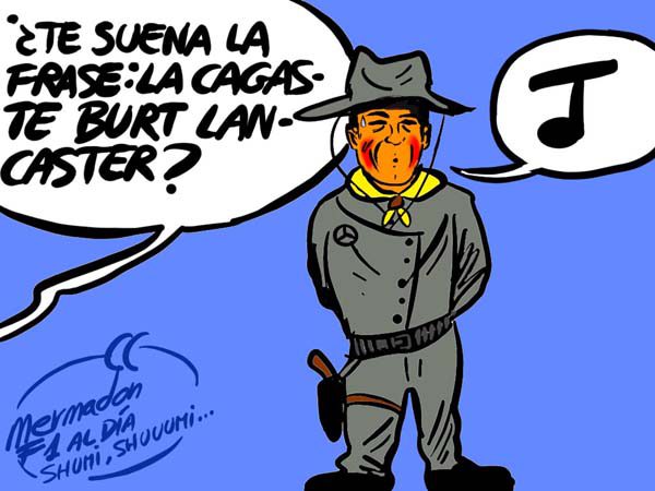 La viñeta (117): 'La cagaste Burt Lancaster'