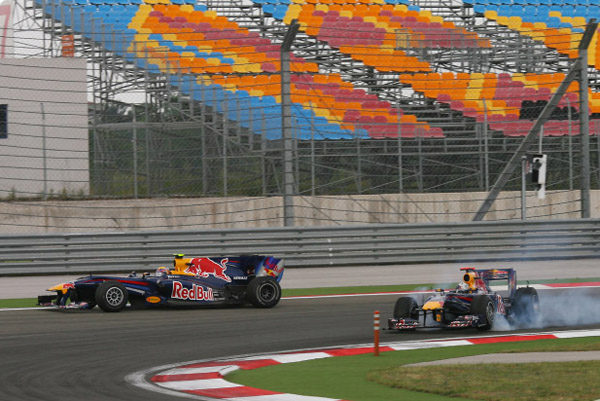 Red Bull ordenó a Webber que bajara el ritmo antes del accidente