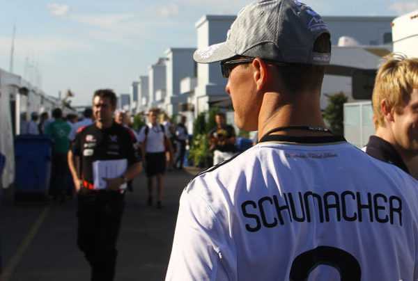 Schumacher: "Somos el tercer equipo más veloz"